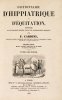 CARDINI F[rançois Joseph] - Dictionnaire d'hippiatrique et d'équitation, ouvrage ou se trouvent réunies toutes les connaissances hippigues. Deuxiéme édition, revue, corrigée, , augmentée de la moitié et ornée de 70 figures. T. 1-2.